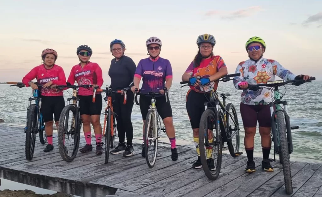 Carrera frente al mar en Mahahual