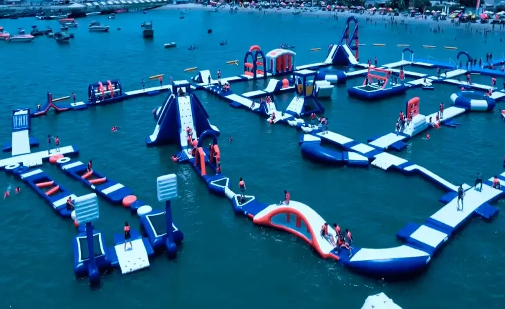 Cozumel ofrecerá inflables acuáticos como nueva atracción