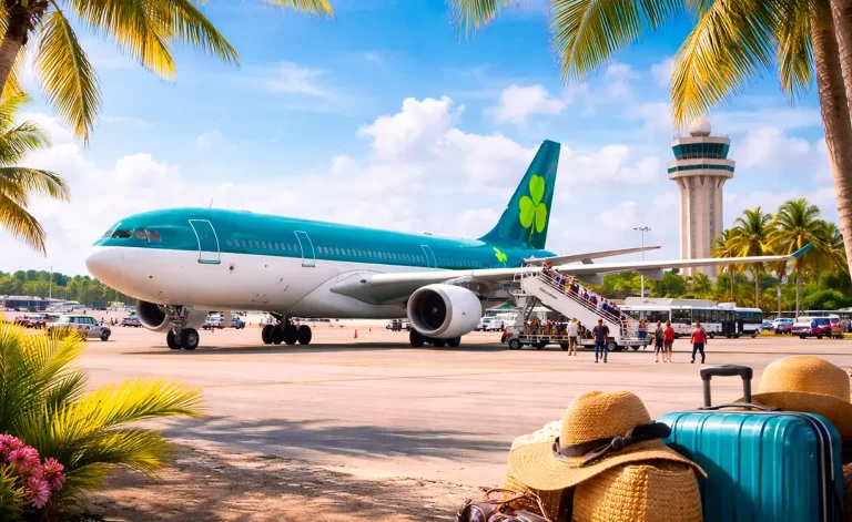 Aer Lingus lanza el primer vuelo directo Dublín Cancún sin escalas