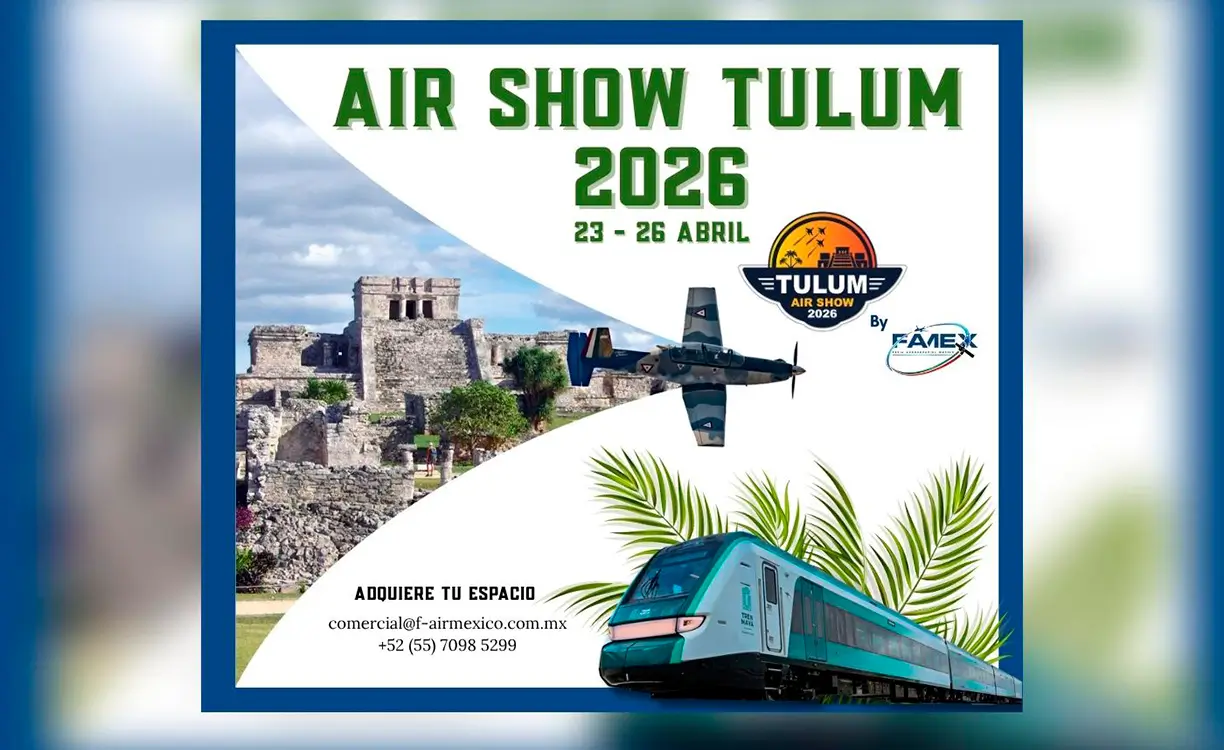 Tulum será sede del espectacular Air Show 2026