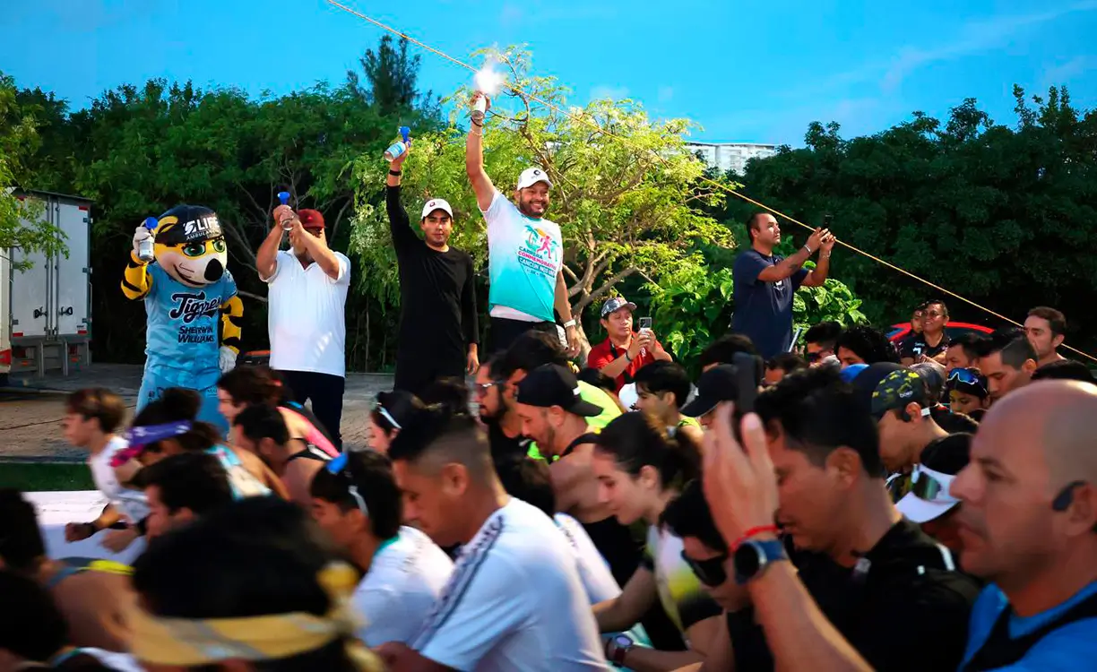 El Malecón Tajamar se llena de energía con la carrera Cancún nos une