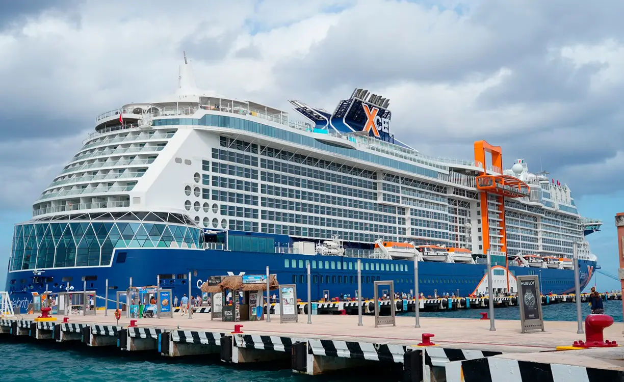 Cozumel recibe al Celebrity Xcel, el crucero más moderno del mundo