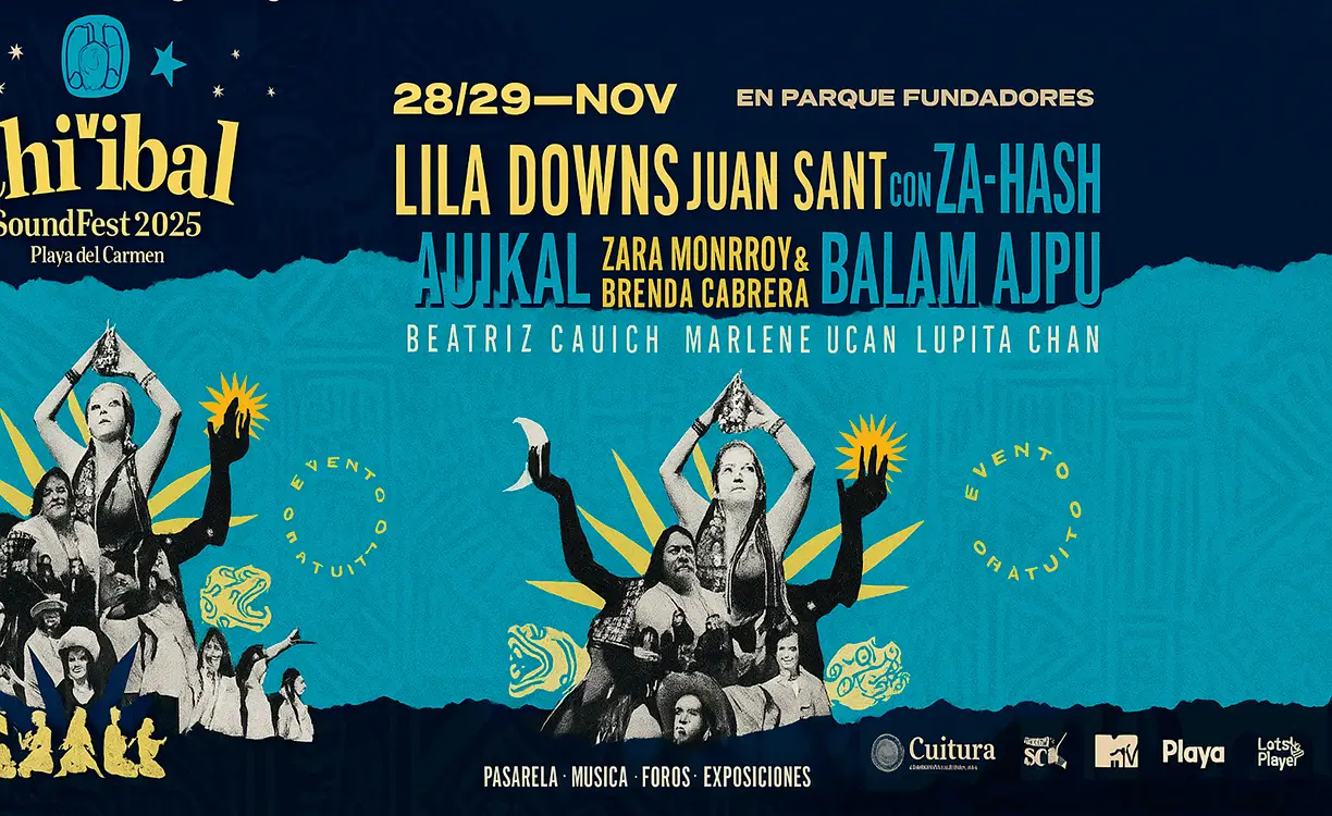 Playa del Carmen será sede del Ch’i’ibal Sound Fest 2025