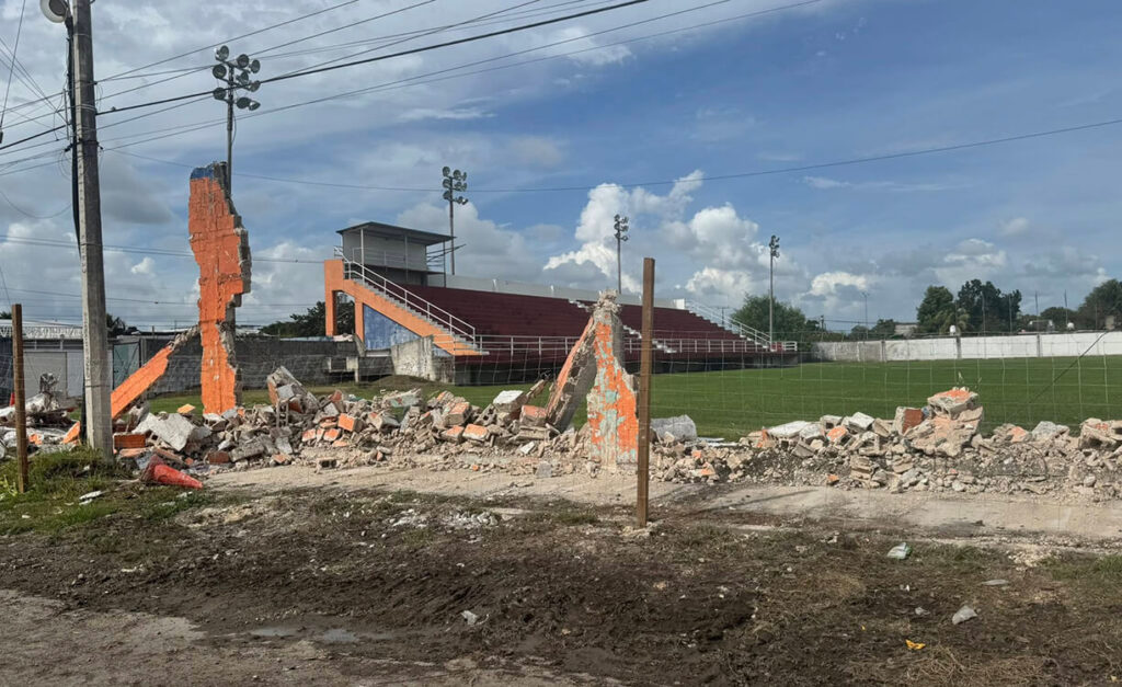 Rescatan del olvido el Estadio 10 de Abril