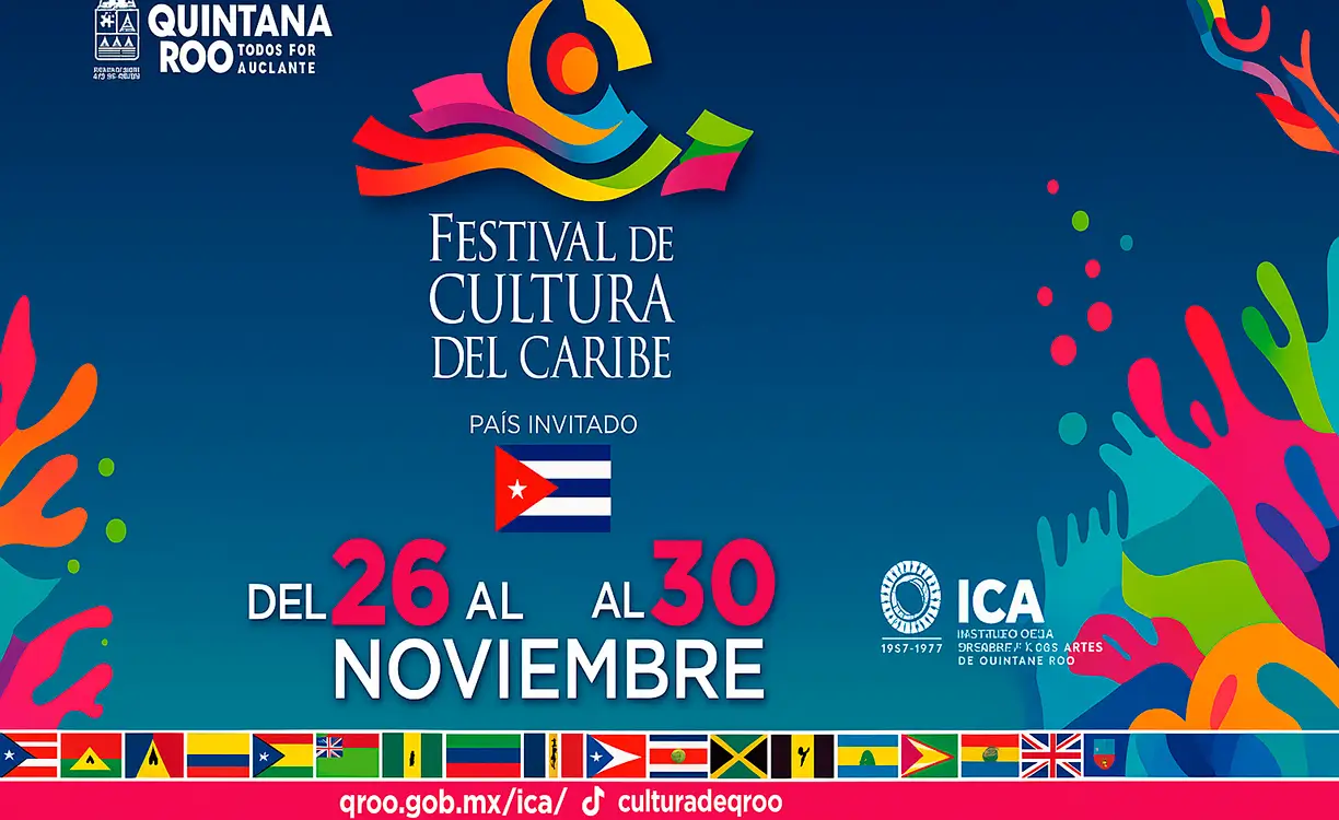 Festival de Cultura del Caribe 2025 en Quintana Roo: fechas, sedes y actividades gratuitas