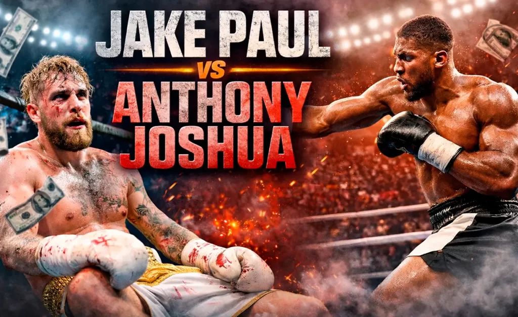 Jake Paul vs Anthony Joshua: así terminó la pelea más comentada del año