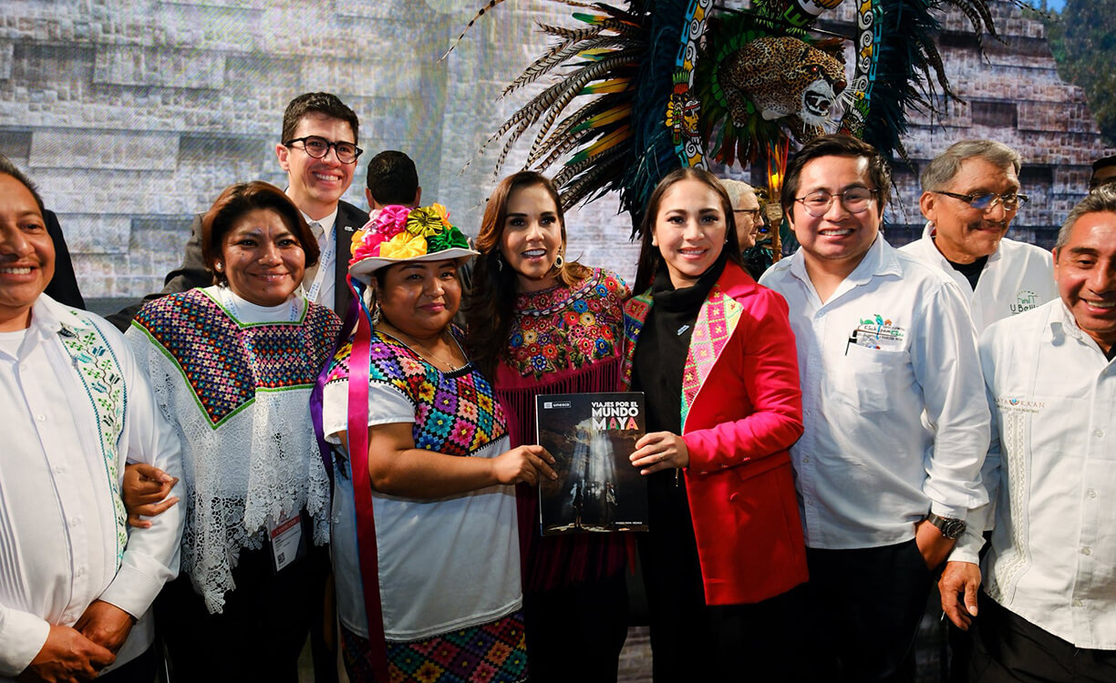 México liderará la Organización Mundo Maya tras relevo oficial en FITUR 2027