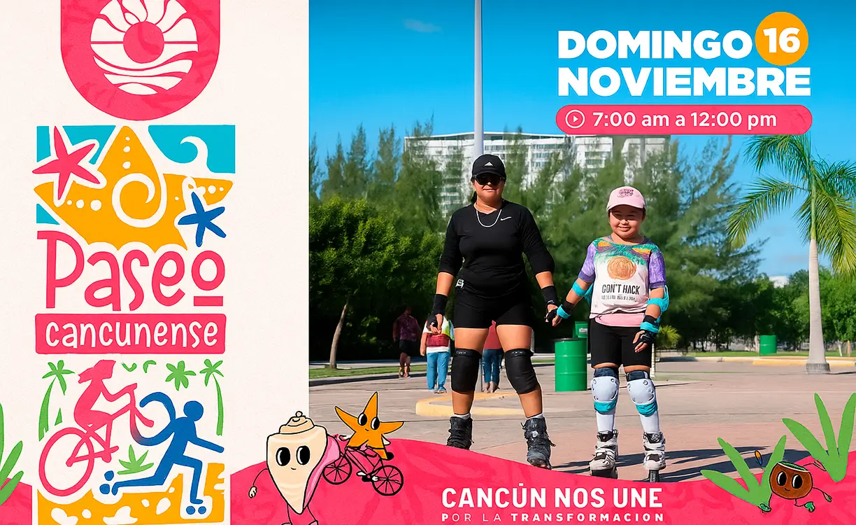 Paseo Cancunense regresa al Malecón Tajamar este 16 de noviembre