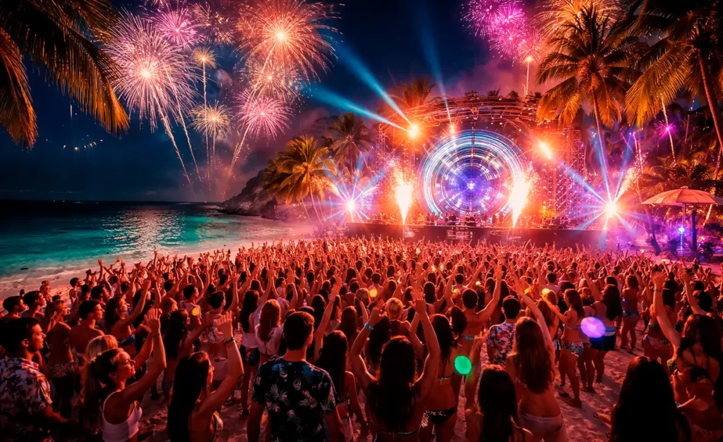 RESET Cancún Año Nuevo: música electrónica y playa para despedir el 2025