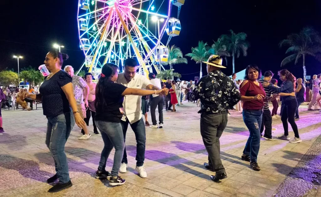 Tardes de baile en el Malecón Tajamar: así se vivió el domingo en Cancún