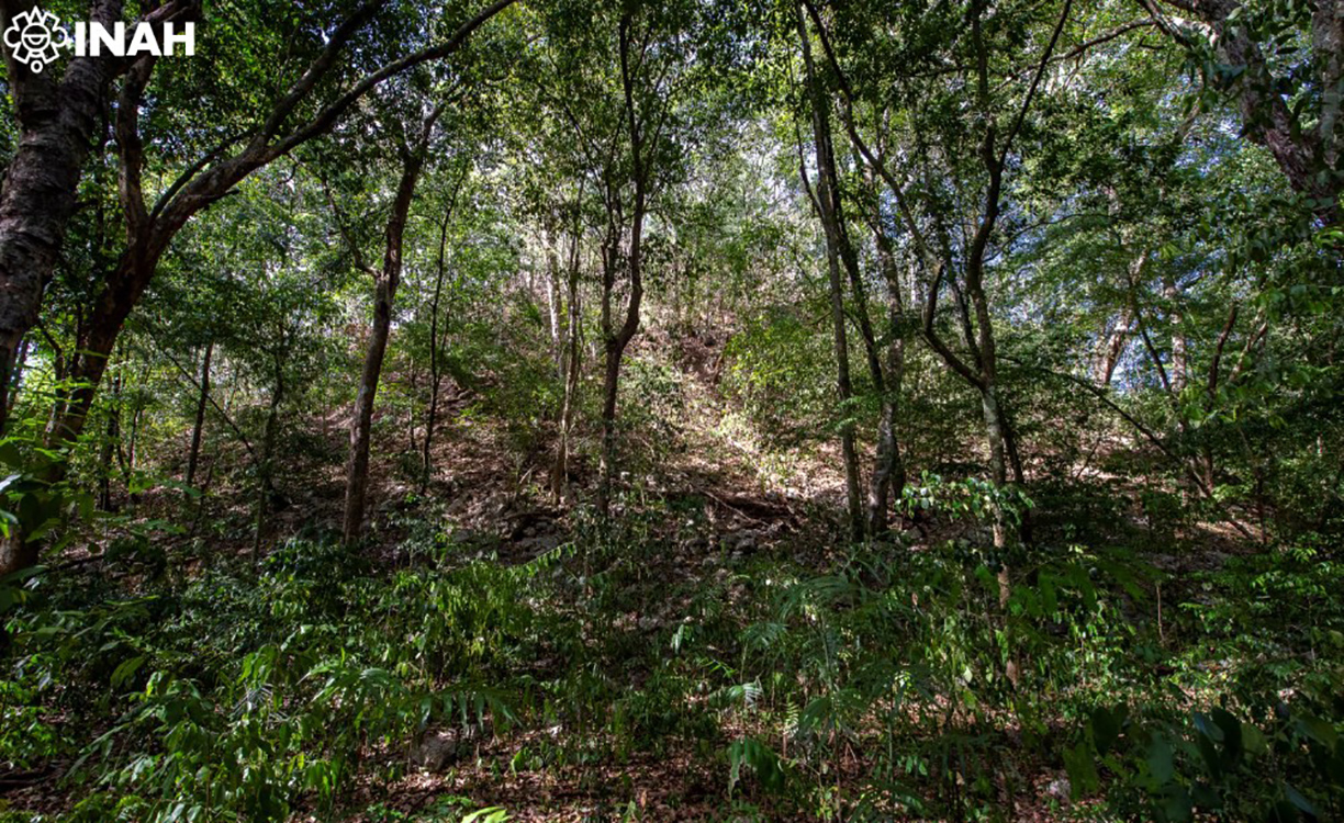 La Reserva de la Biosfera Balam Kú, en Campeche, cobija las ruinas de El Yesal, una de las urbes más grandes de las Tierras Bajas Mayas Centrales. Foto: Daniel Santaella INAH.